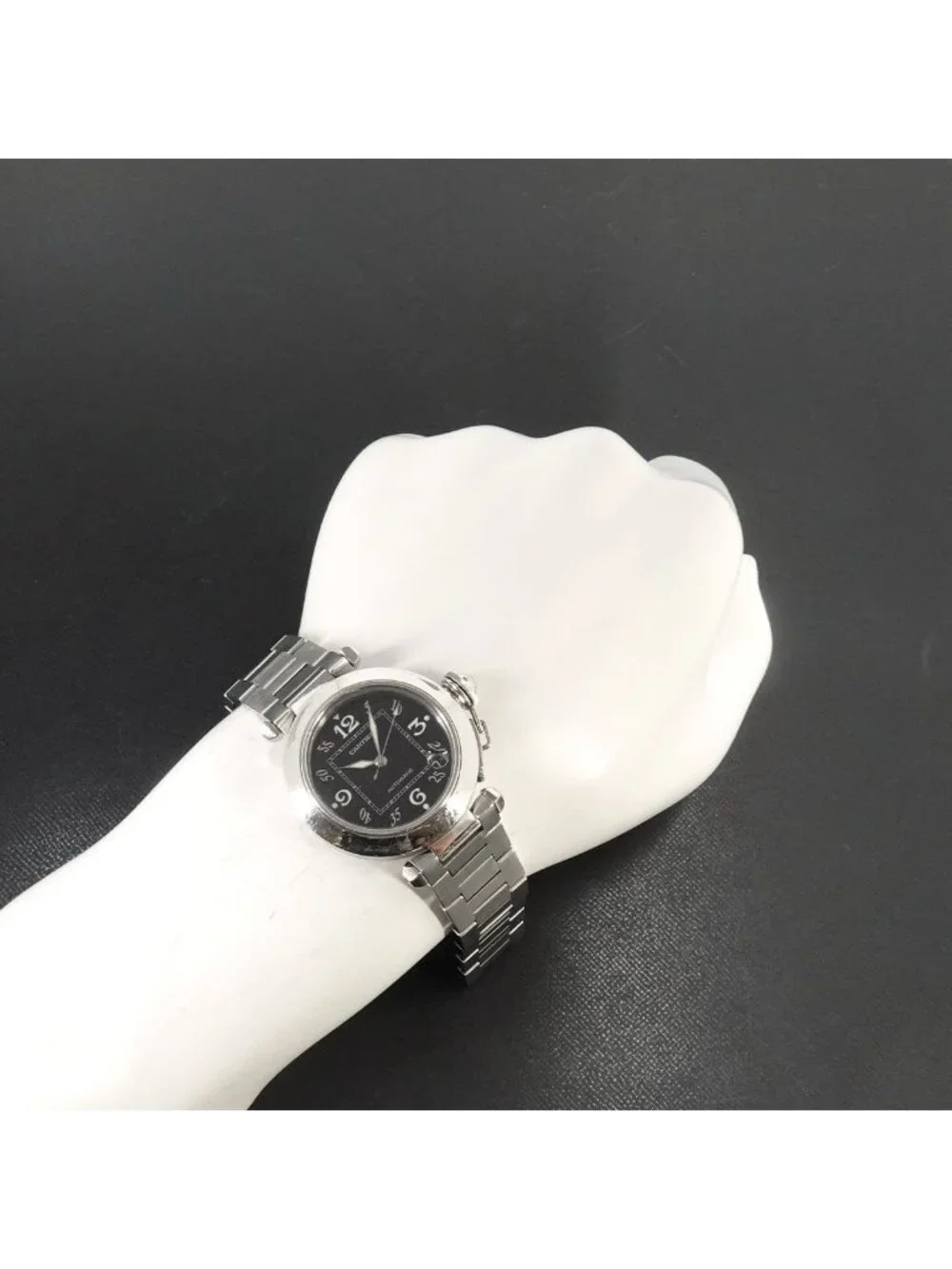 Cartier Pasha C Boys' Watch Date Black Automatic